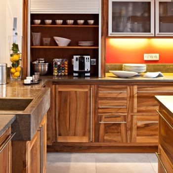 Cuisine Apt contemporaine noyer de France - photo 06