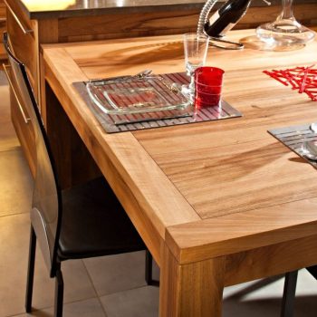Cuisine Apt contemporaine noyer de France - photo 07