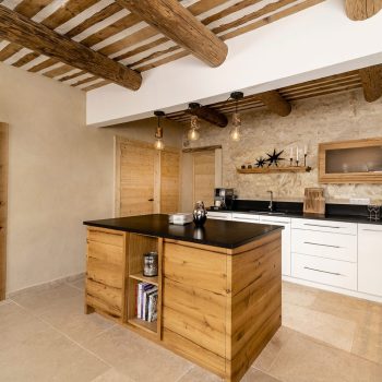 Cuisine Dieulefit moderne en vieux chêne - photo 07