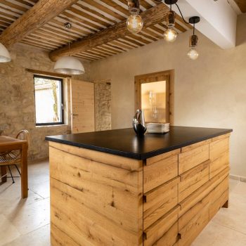 Cuisine Dieulefit moderne en vieux chêne - photo 08